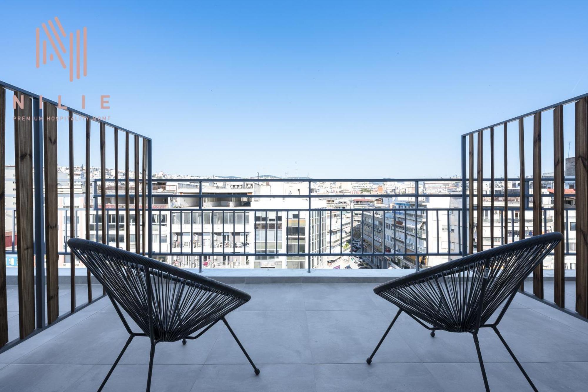 شقة V1 Penthouse, Nilie Hospitality Mgmt سالونيك المظهر الخارجي الصورة