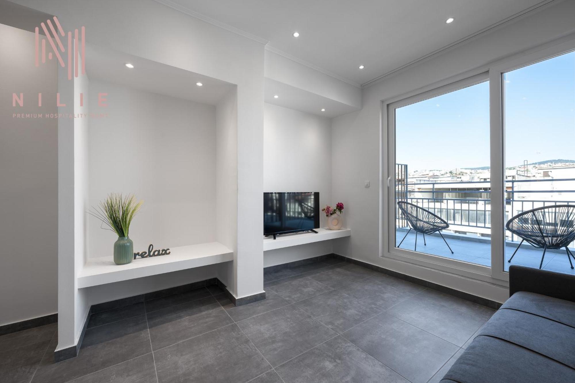 شقة V1 Penthouse, Nilie Hospitality Mgmt سالونيك المظهر الخارجي الصورة