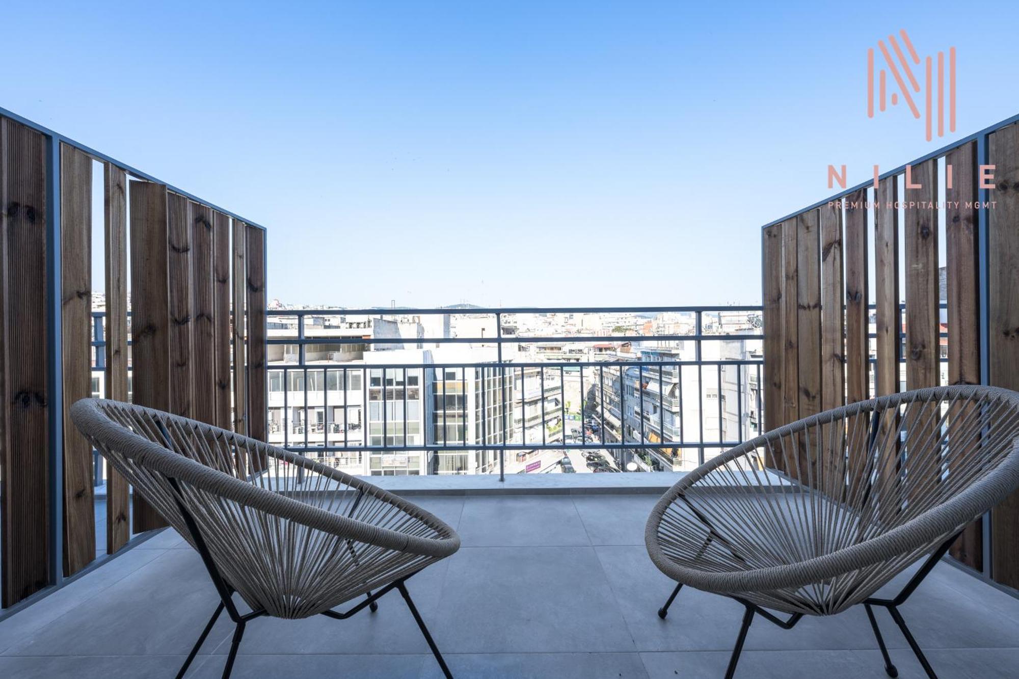 شقة V1 Penthouse, Nilie Hospitality Mgmt سالونيك المظهر الخارجي الصورة